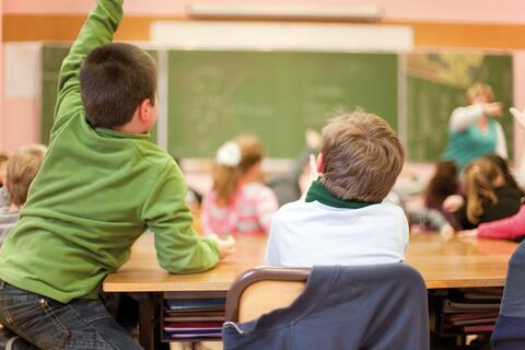 Elèves en classe