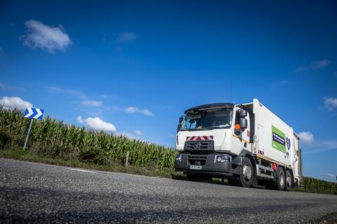 Camion de collecte