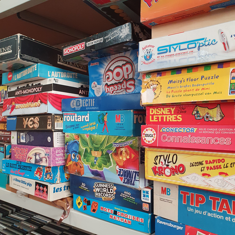 Jeux recyclerie